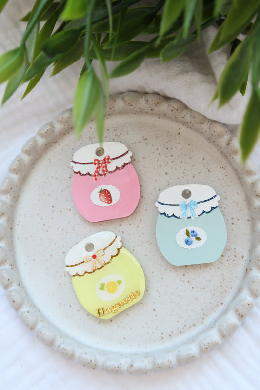 Médaille pot de confiture et miel