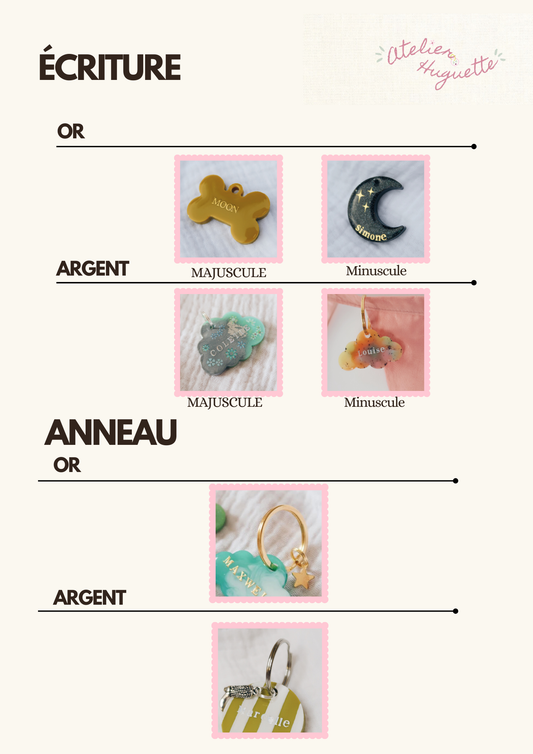 Je personnalise ma médaille