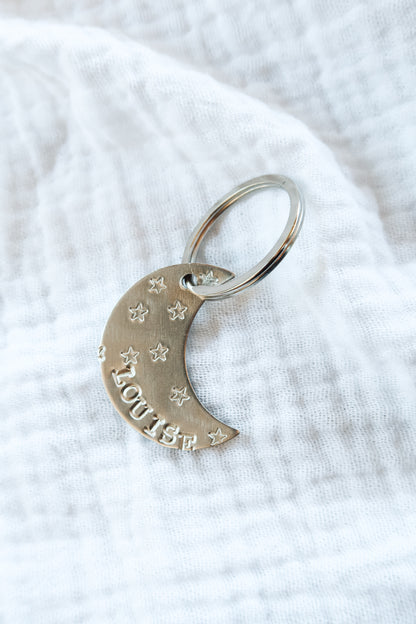 Médaille Lune argentée