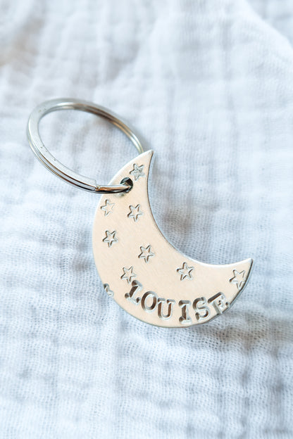 Médaille Lune argentée