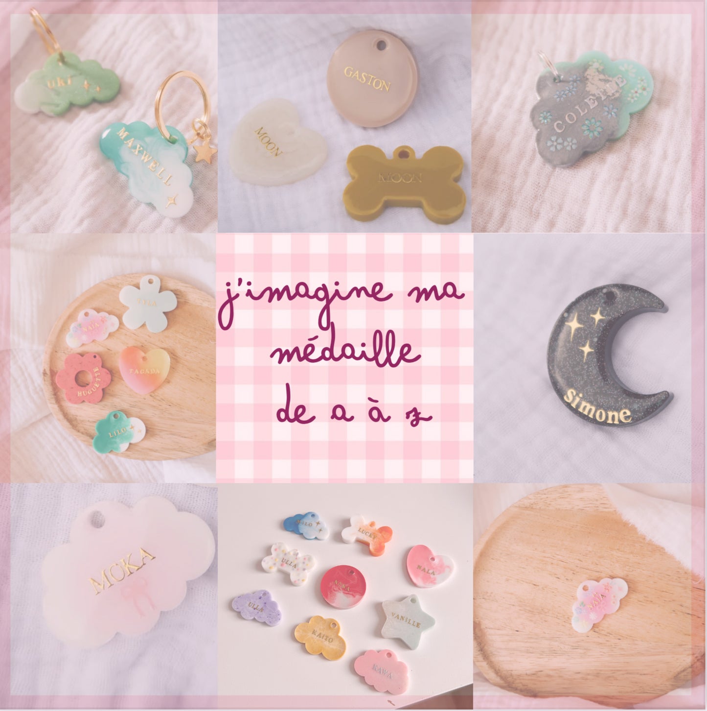 Je personnalise ma médaille