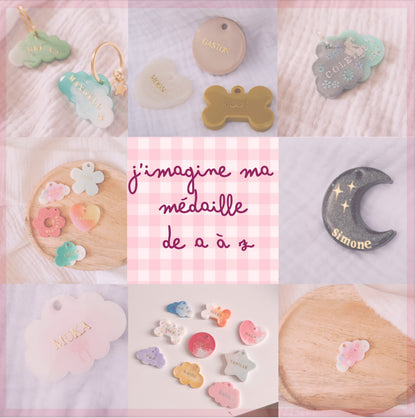 Je personnalise ma médaille