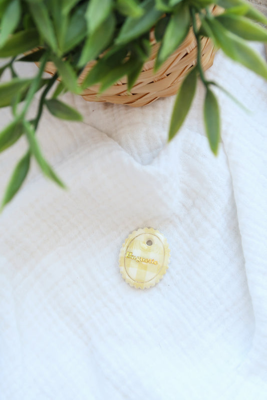 Médaille Vichy jaune