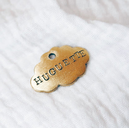 Médaille Nuage dorée